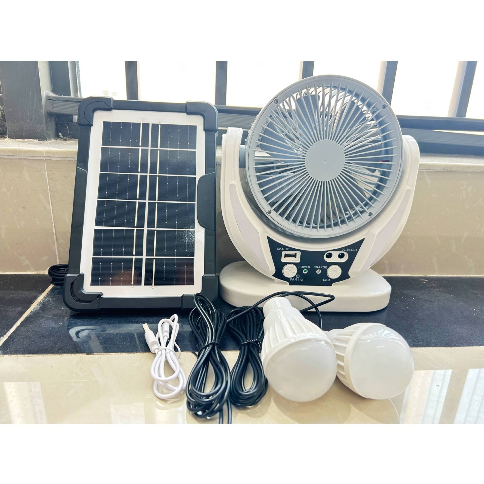 Desktop USB Rechargeable Small Fan