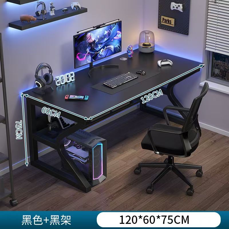 Computer desk desktop gaming desk and chair set