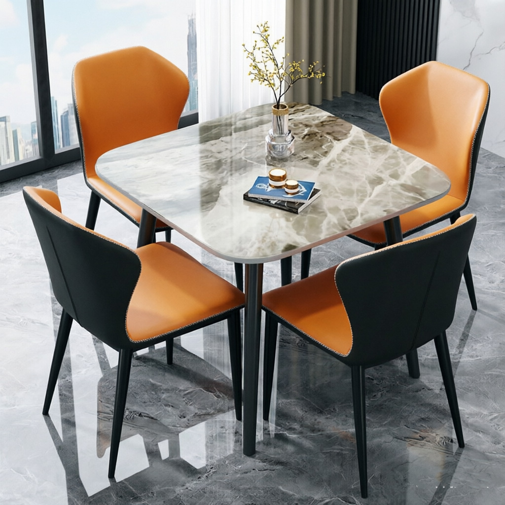 Squre Table with Chairs
